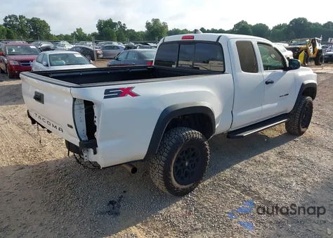 2022 Toyota Tacoma Sr V6 из США, поврежденный, VIN 3TYRZ5CN0NT014619